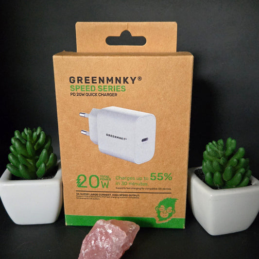 Greenmnky Speed Series Mini PD 30W – QC3.0 Car Charger